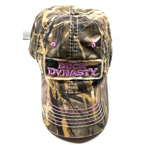 Duck Dynasty A&E Outdoor Cap Realtree Max-4 Camo Ladies Purple Embroidery